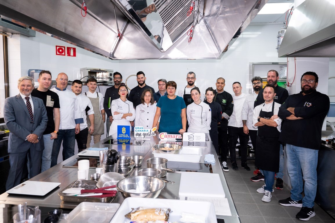 15 cocineros de la Isla se forman en repostería con el Basque Culinary Center dentro del programa Gran Canaria Me Gusta 