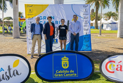 Gran Canaria Me Gusta llena de sabor la meta de la carrera Transgrancanaria