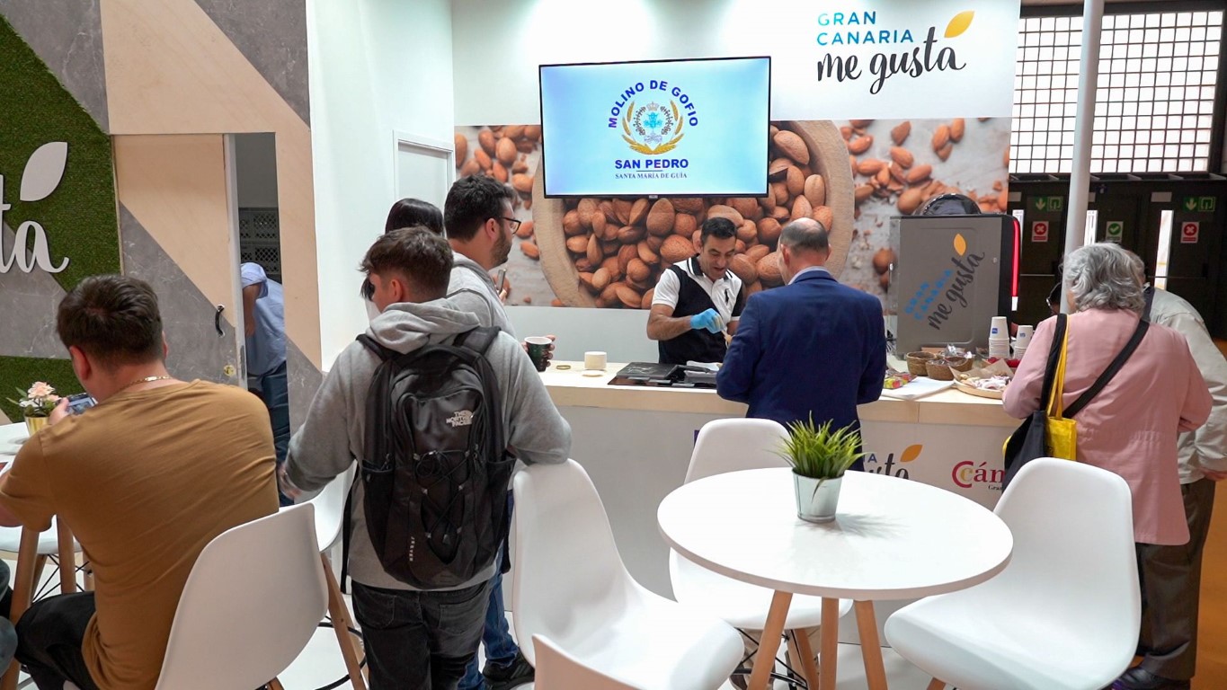 Jornada de reuniones, pruebas y negociaciones para las empresas de Gran Canaria en Alimentaria Barcelona