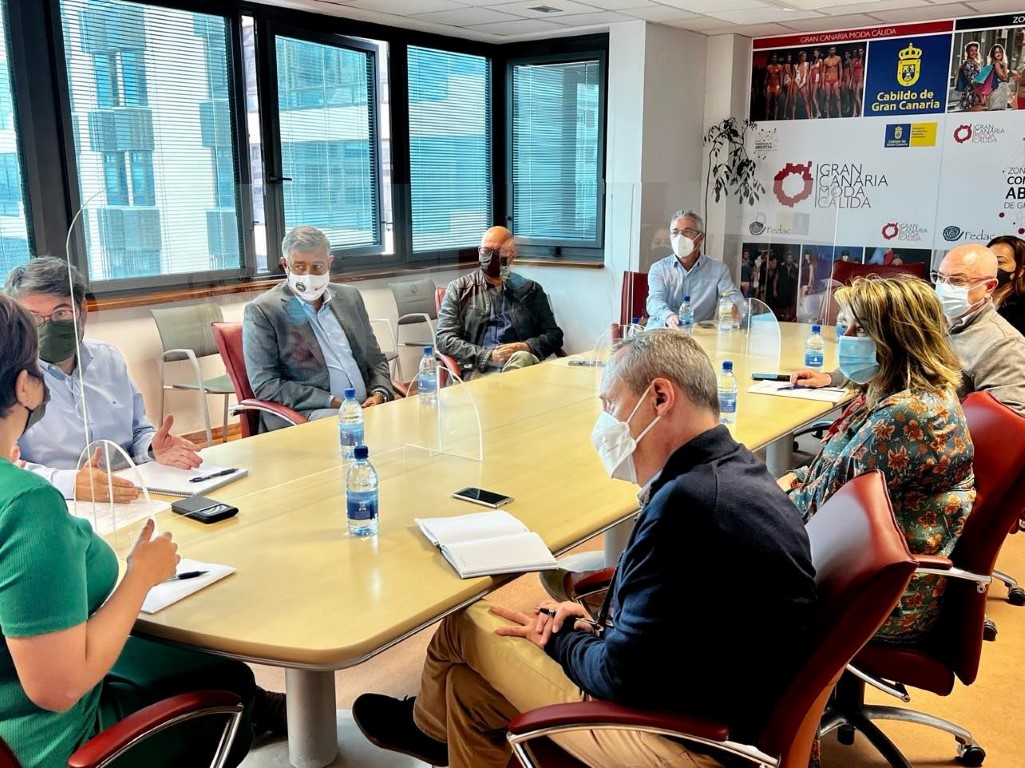 Reunión con los mercados municipales de Gran Canaria