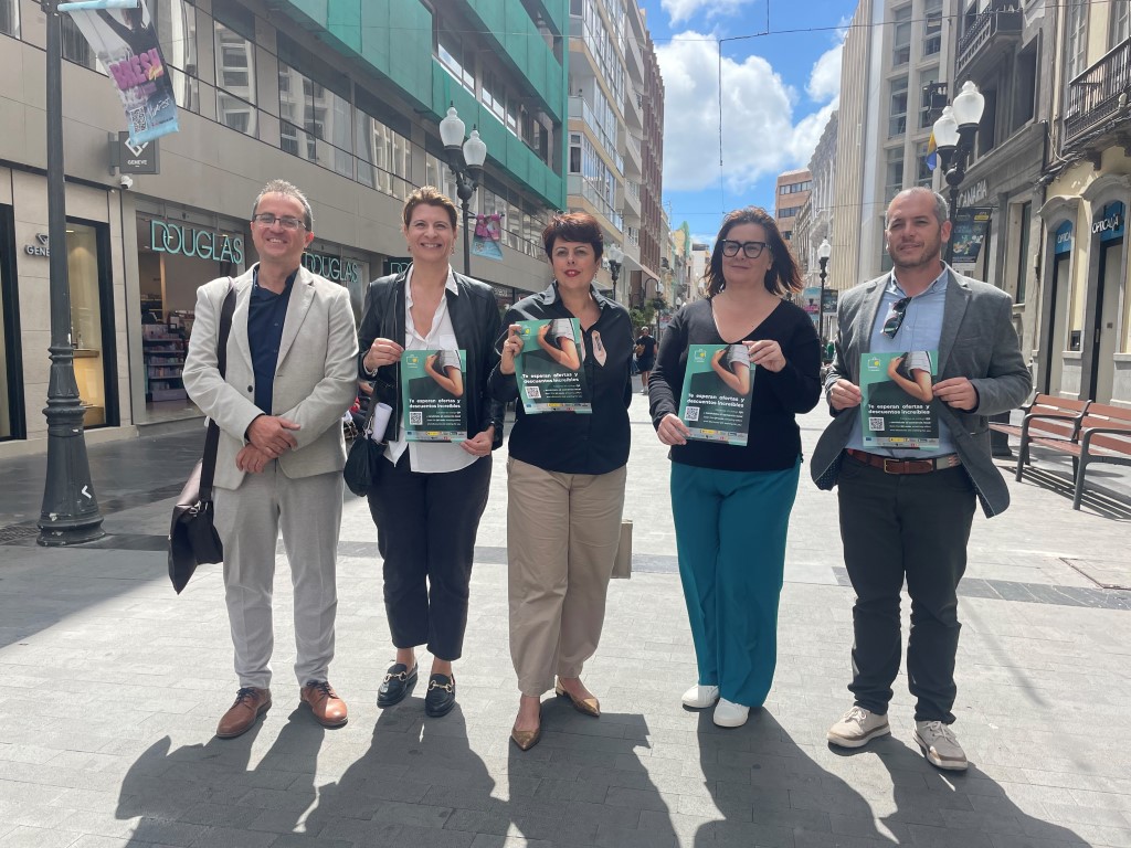 El Cabildo instala una novedosa herramienta de marketing digital en Vegueta Triana como experiencia piloto