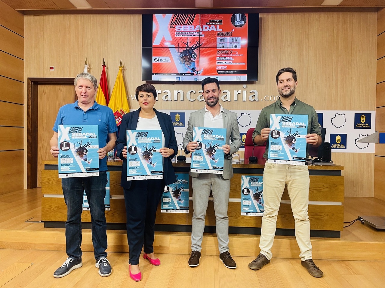 La tradicional carrera solidaria de El Sebadal da el pistoletazo de salida a la temporada de running de asfalto en Gran Canaria