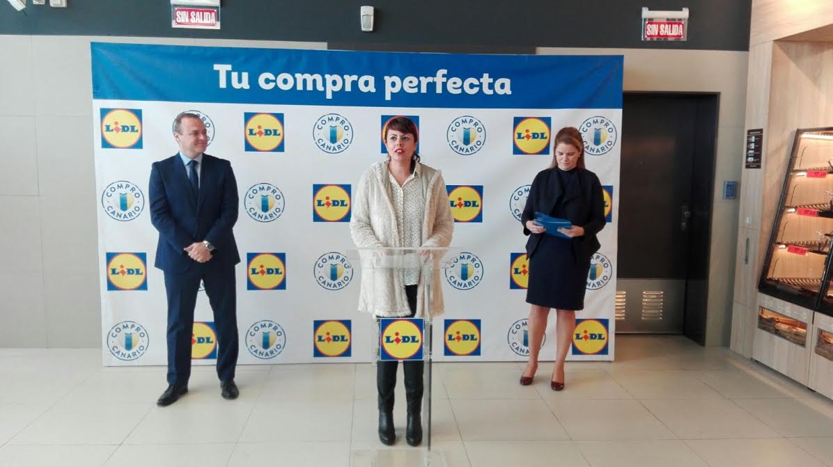 Inauguración de la primera tienda de Lidl en Las Palmas de Gran Canaria