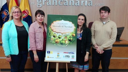 Los comercios iluminan San Fernando con dulces y vino caliente en el Mercado de Navidad 