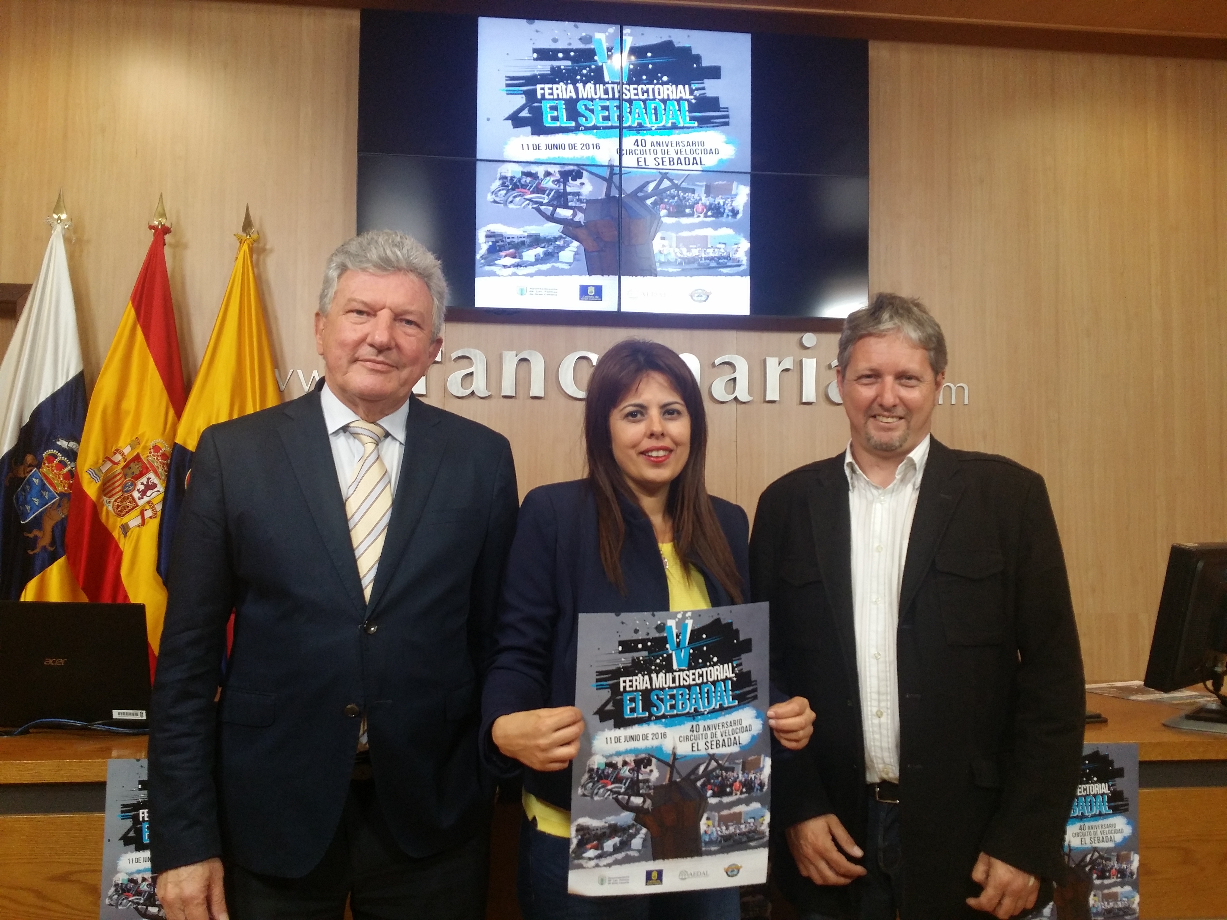 Comercio, motor, electricidad, deporte y energías renovables, en la V Feria El Sebadal con apoyo del Cabildo